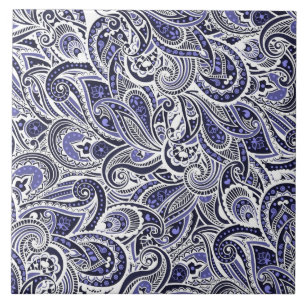 Azulejo De Cerâmica padrões brancos azuis design