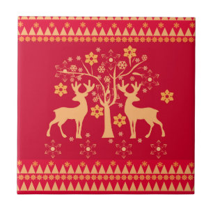 Azulejo De Cerâmica Padrões de Natal
