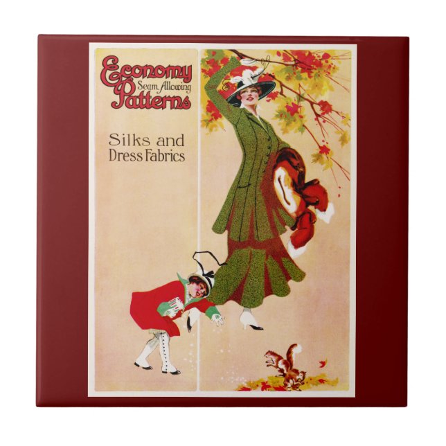 Azulejo De Cerâmica Padrões econômicos (Frente)