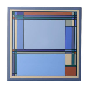 Azulejo De Cerâmica Padrões geométricos de Artes e Artesanatos Maravil