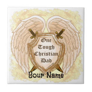 Azulejo De Cerâmica Pai Cristão Duro