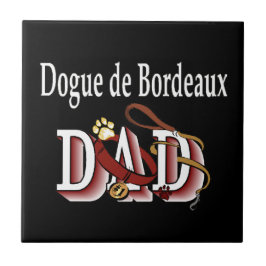 Azulejo De Cerâmica Pai Dogue de Bordeaux