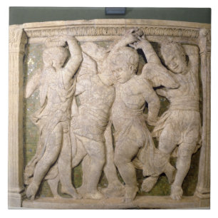 Azulejo De Cerâmica painel No.IV da Cargo-restauração do pul exterior