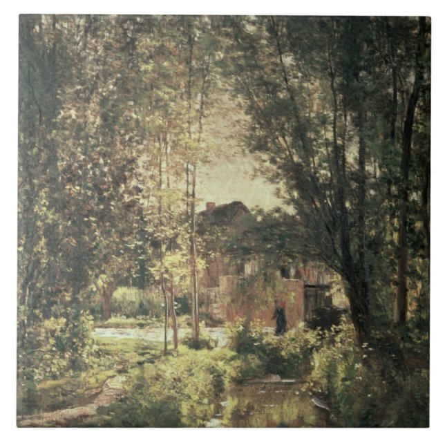 Azulejo De Cerâmica Paisagem 2 (Frente)