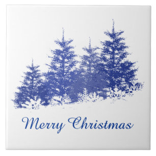 Azulejo De Cerâmica Paisagem de inverno