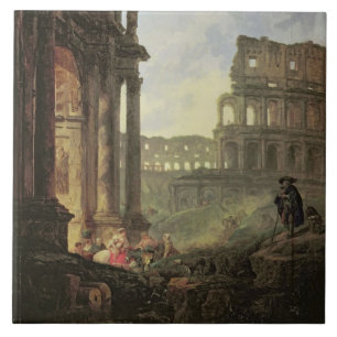 Azulejo De Cerâmica Paisagem italiana