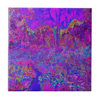 Azulejo De Cerâmica Paisagem Puro Impressionista Psicodélica