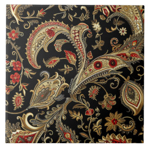 Azulejo De Cerâmica Paisley, Vitoriano, Gótico,