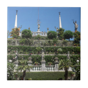 Azulejo De Cerâmica Palácio Borromeo em Stresa, Itália