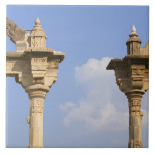 Azulejo De Cerâmica Palácio da Cidade, Udaipur, Rajastão, Índia 2