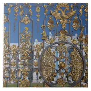 Azulejo De Cerâmica Palácio de Catarina, portão do palácio