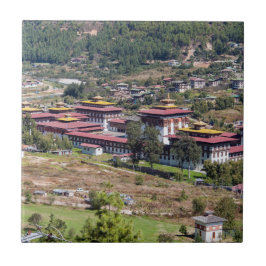 Azulejo De Cerâmica Palácio do Rei em Thimphu - Butão
