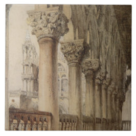 Azulejo De Cerâmica Palácio Ducal (por John Ruskin)