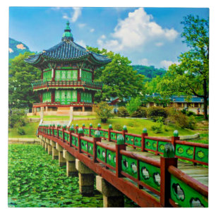 Azulejo De Cerâmica Palácio Gyeongbokgung