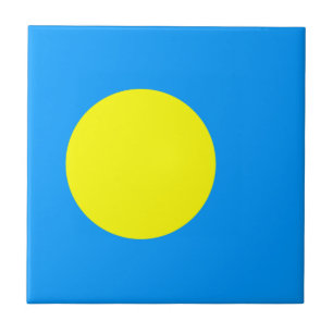 Azulejo De Cerâmica Palau Flag