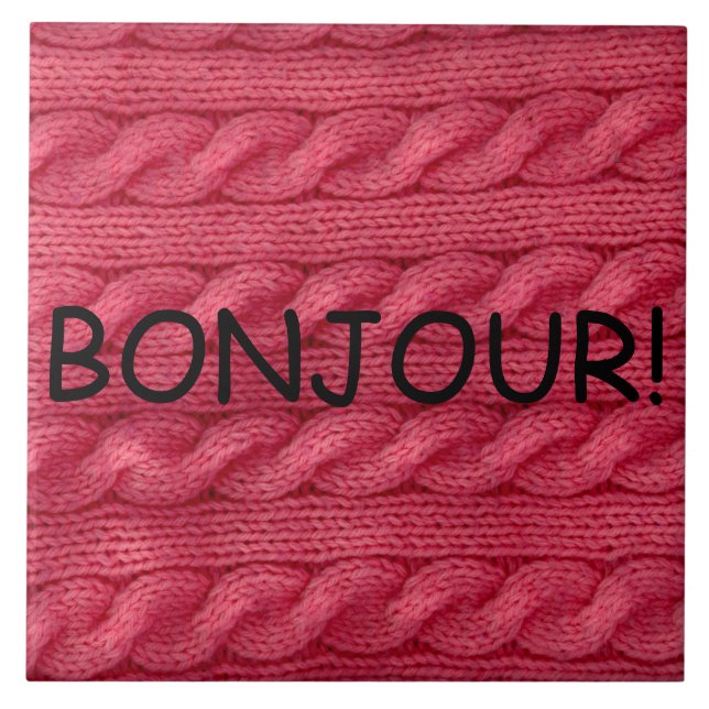 Azulejo De Cerâmica Palavra (Frente)