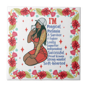 Azulejo De Cerâmica Palavras Positivas Inspiracionais Afirmação Sista 