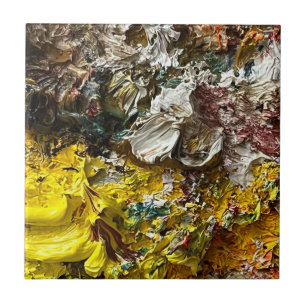 Azulejo De Cerâmica Paleta de artistas #1