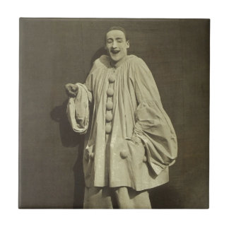 Azulejo De Cerâmica Palhaço Vintage Pierrot