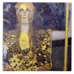 Azulejo De Cerâmica Pallas Athena, Gustav Klimt<br><div class="desc">Gustav Klimt (14 de julho de 1862 - 6 de fevereiro de 1918) foi um pintor simbólico austríaco e um dos membros mais proeminentes do movimento Secessão de Viena. Klimt é notado por suas pinturas, murais, esboços, e outros objetos de arte. Além de suas obras figurativas, que incluem alegorias e...</div>