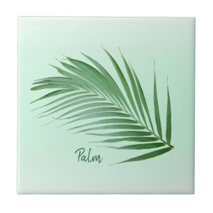Azulejo de cerâmica Palm Leaf