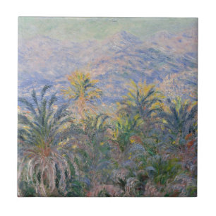 Azulejo De Cerâmica Palmeiras de Claude Monet   em Bordighera
