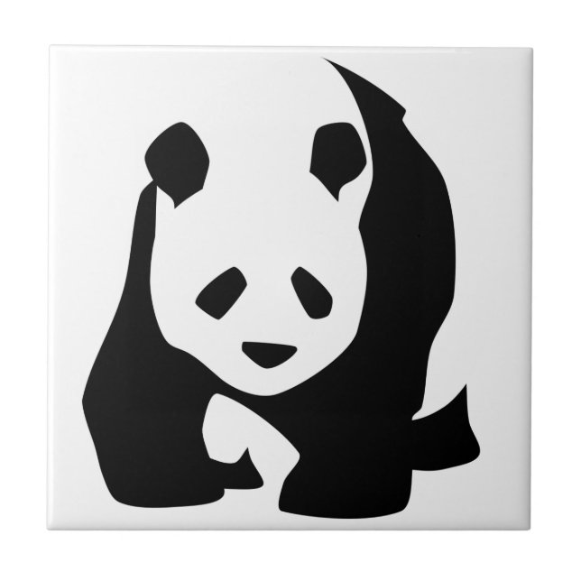 Azulejo De Cerâmica Panda (Frente)