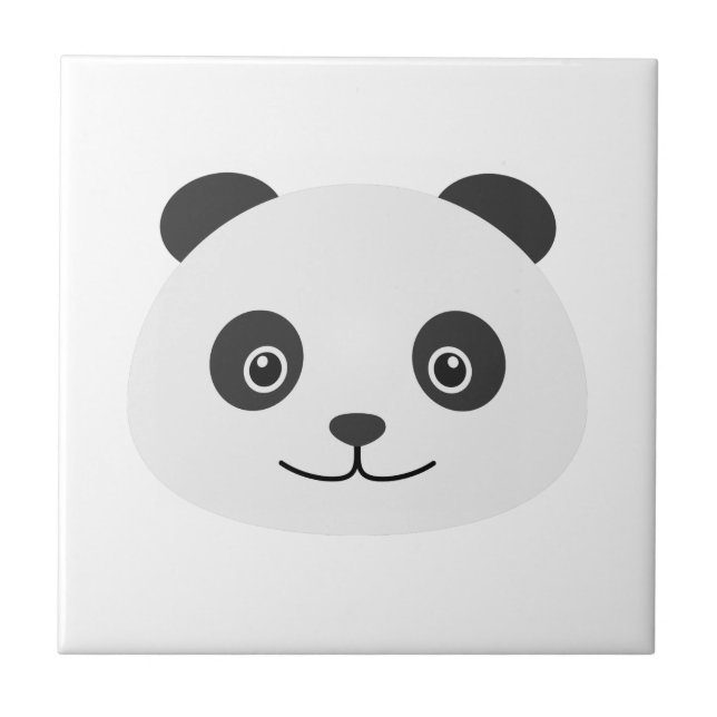 Azulejo De Cerâmica Panda (Frente)