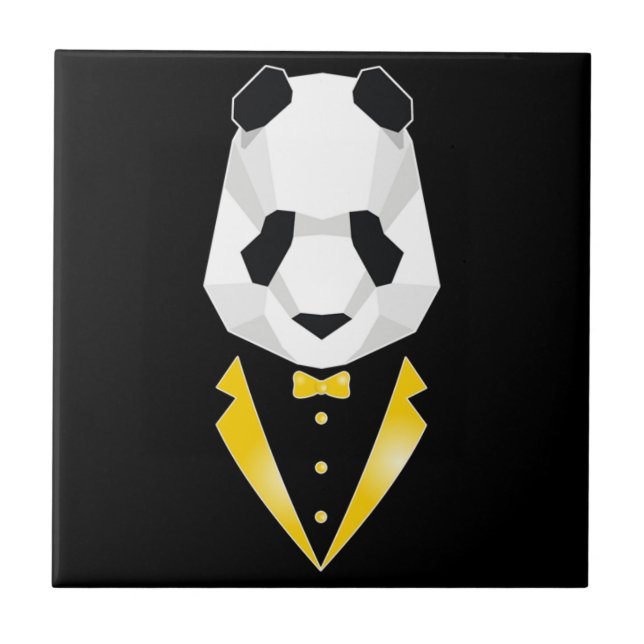 Azulejo De Cerâmica Panda Luxo (Frente)