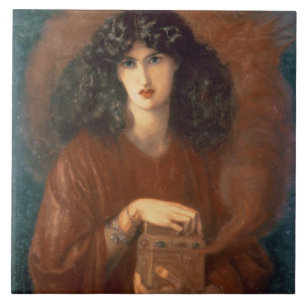 Azulejo De Cerâmica Pandora, 1871 (óleo em canvas)