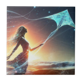 Azulejo De Cerâmica Panfleto de pipa mística