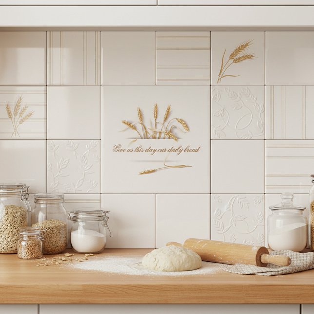 Azulejo De Cerâmica Pão Diário (Criador carregado)