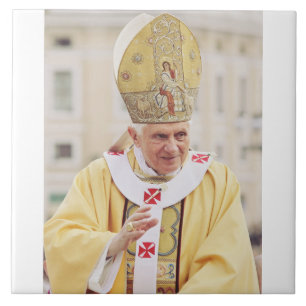 Azulejo De Cerâmica Papa Bento XVI O Mestre da Verdade