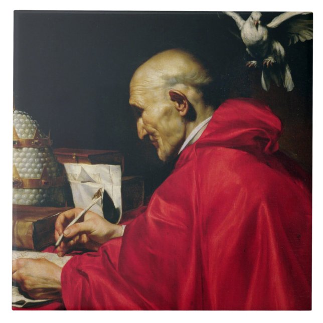 Azulejo De Cerâmica Papa Gregory o excelente (Frente)