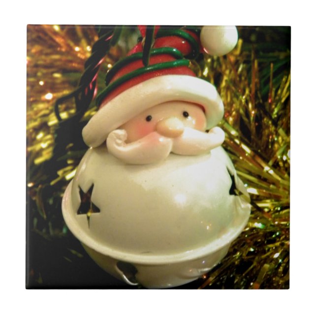Azulejo De Cerâmica Papai noel Bell (Frente)