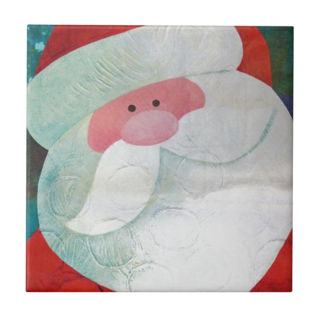 Azulejo De Cerâmica Papais noeis (Frente)