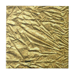 Azulejo De Cerâmica Papel alumínio dourado brilhante