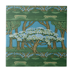 Azulejo De Cerâmica Papel de parede Vintage May Tree Forest de Walter