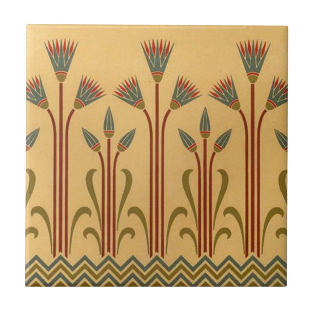 Azulejo De Cerâmica Papiro (Frente)