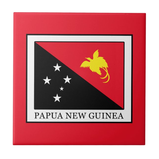 Azulejo De Cerâmica Papua-Nova Guiné (Frente)