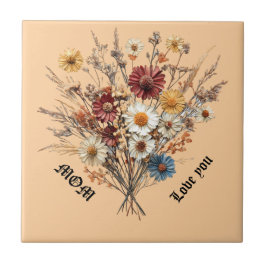 Azulejo de cerâmica para a mãe