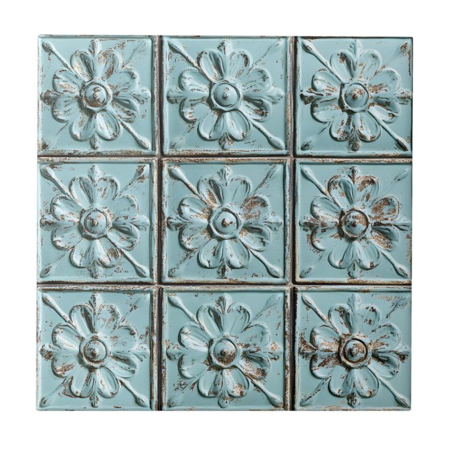 Azulejo de cerâmica para Azulejos de teto antigo (Frente)