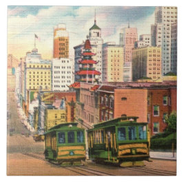 Azulejo de cerâmica para cabos de São Francisco