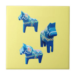 Azulejo de cerâmica para cavalos suecos