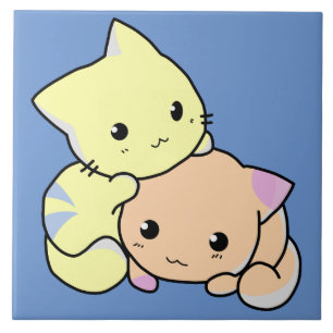 azulejo de cerâmica para gatinhos