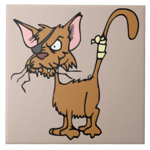 azulejo de cerâmica para gatos becos