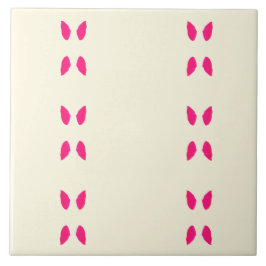 Azulejo de cerâmica para impressão floral simétric