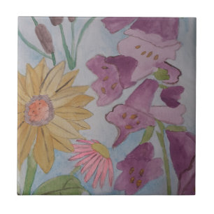 Azulejo de cerâmica para o Jardim de Algodão Ing