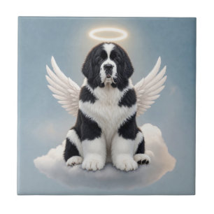 Azulejo De Cerâmica Para Sempre em Nossos Corações (Landseer)