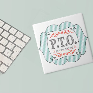 Azulejo De Cerâmica Parabéns Engraçados Promovidos para Fingir o Tempo